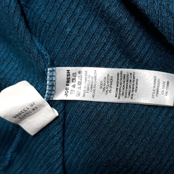 T Shirt short sleeve Dress Teal - Picture 6 of 10